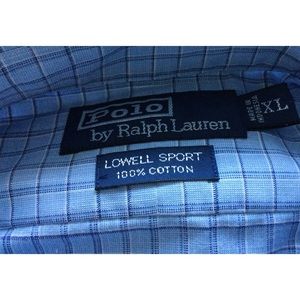 Ralph Lauren Polo Shirt Button Up Down Mens Size XL New with Tags